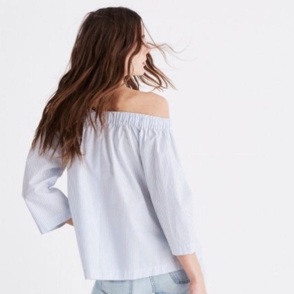 Madewell Off Shoulder Top - Picture 2 of 8